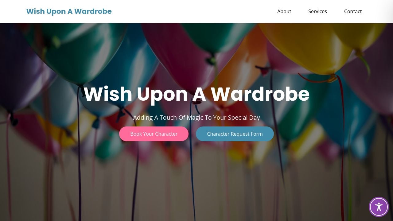 Screenshot of Wishuponawardrobellc.com