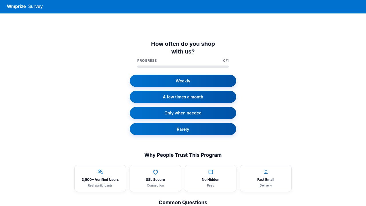 Screenshot of Wmfinds.com