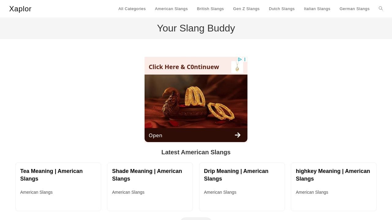 Screenshot of Xaplor.com
