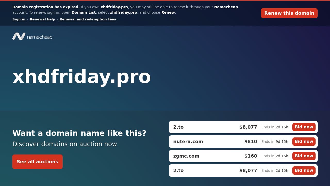 Screenshot of Xhdfriday.pro