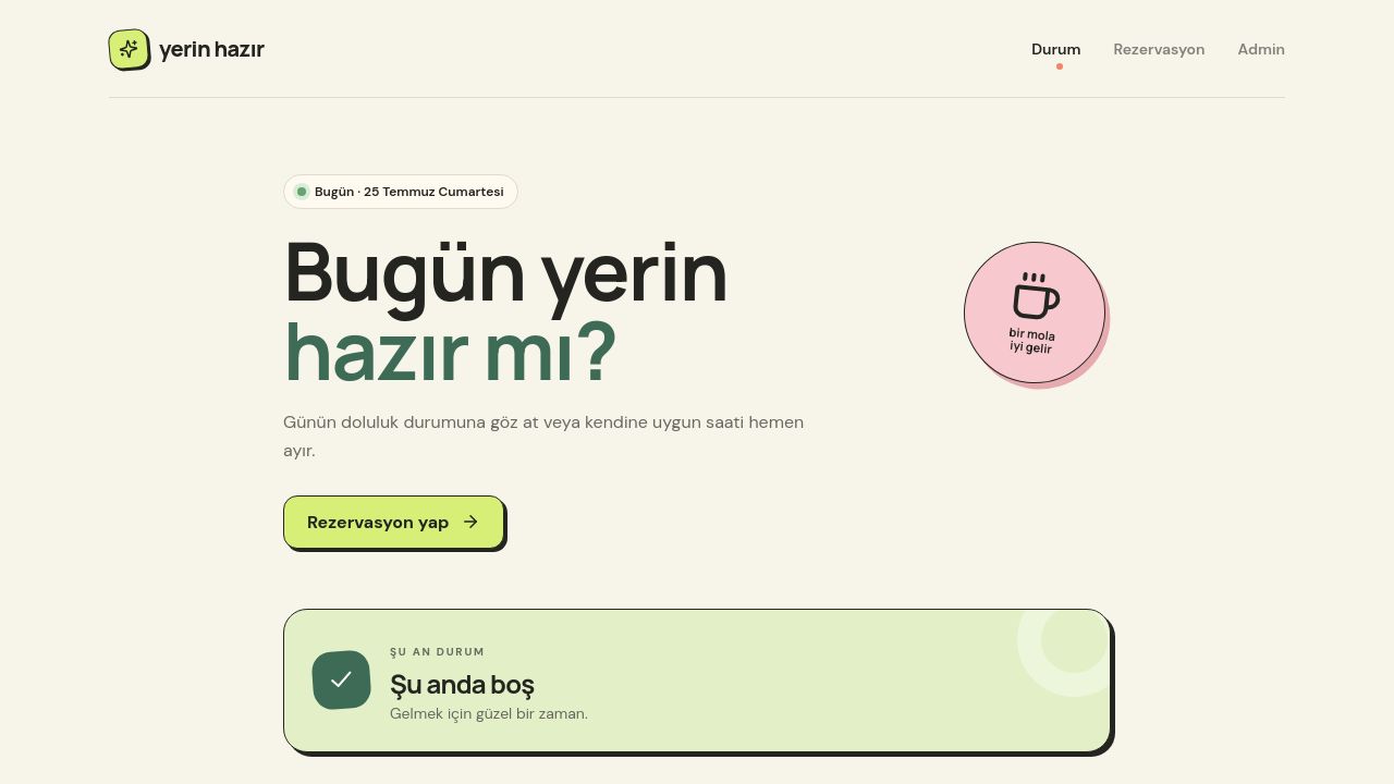 Screenshot of Yerinhazır.com