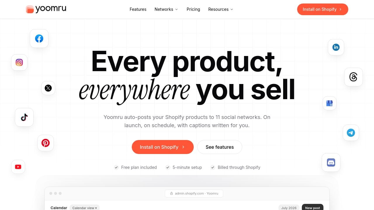 Screenshot of Yoomru.com