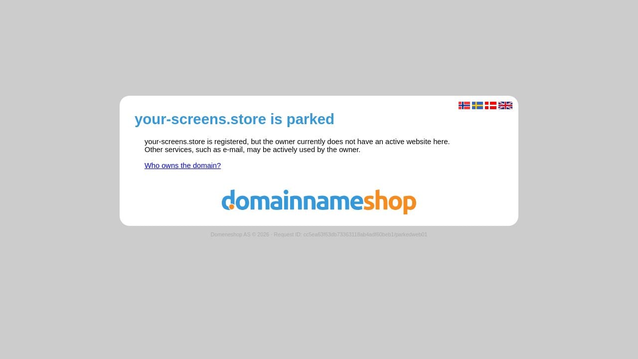 Screenshot of Your-screens.store