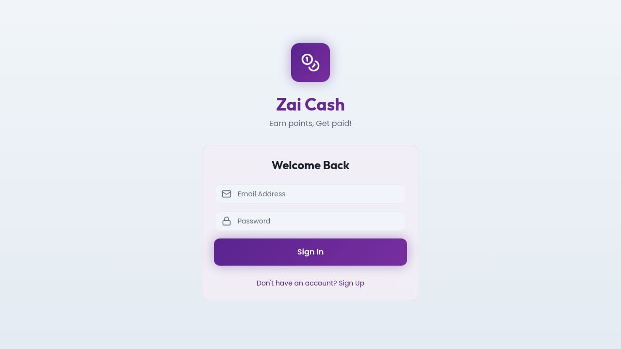 Screenshot of Zai-cash.site