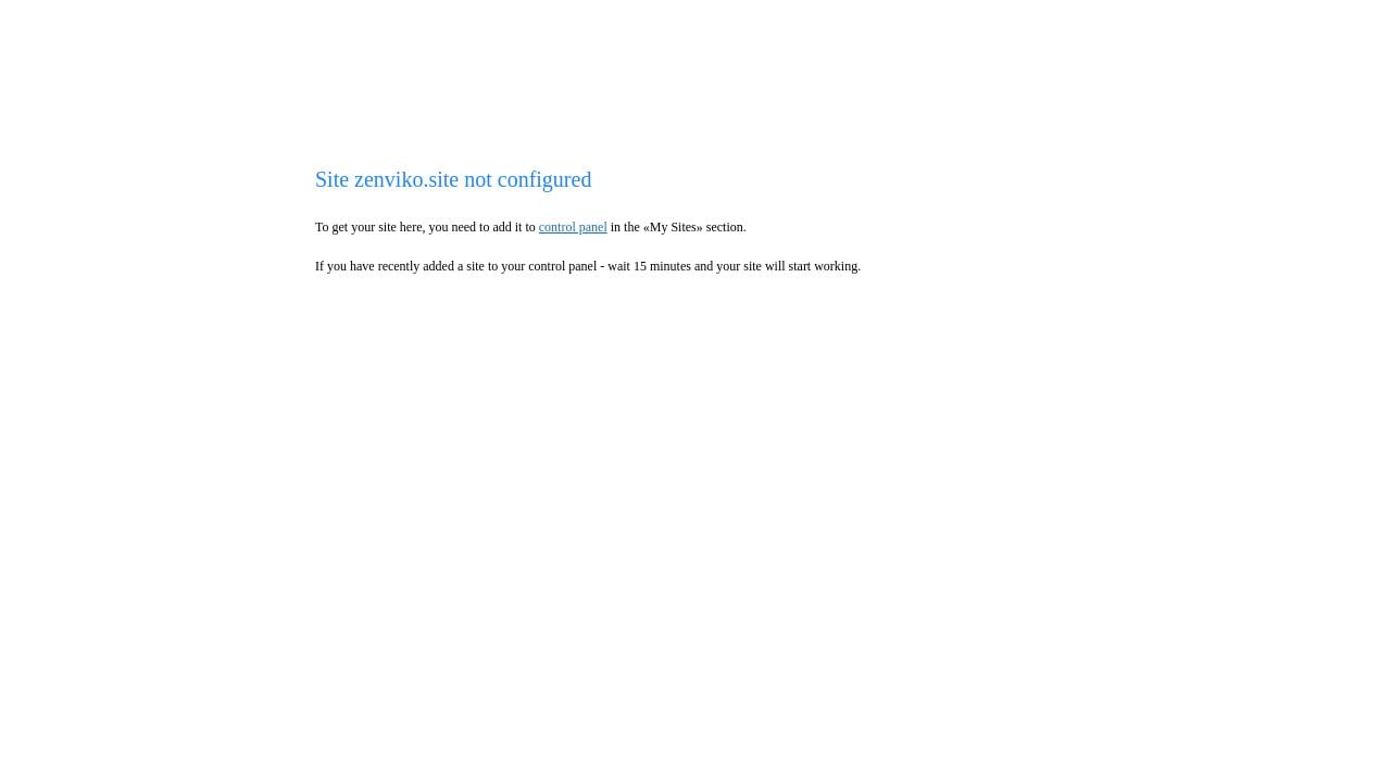 Screenshot of Zenviko.site