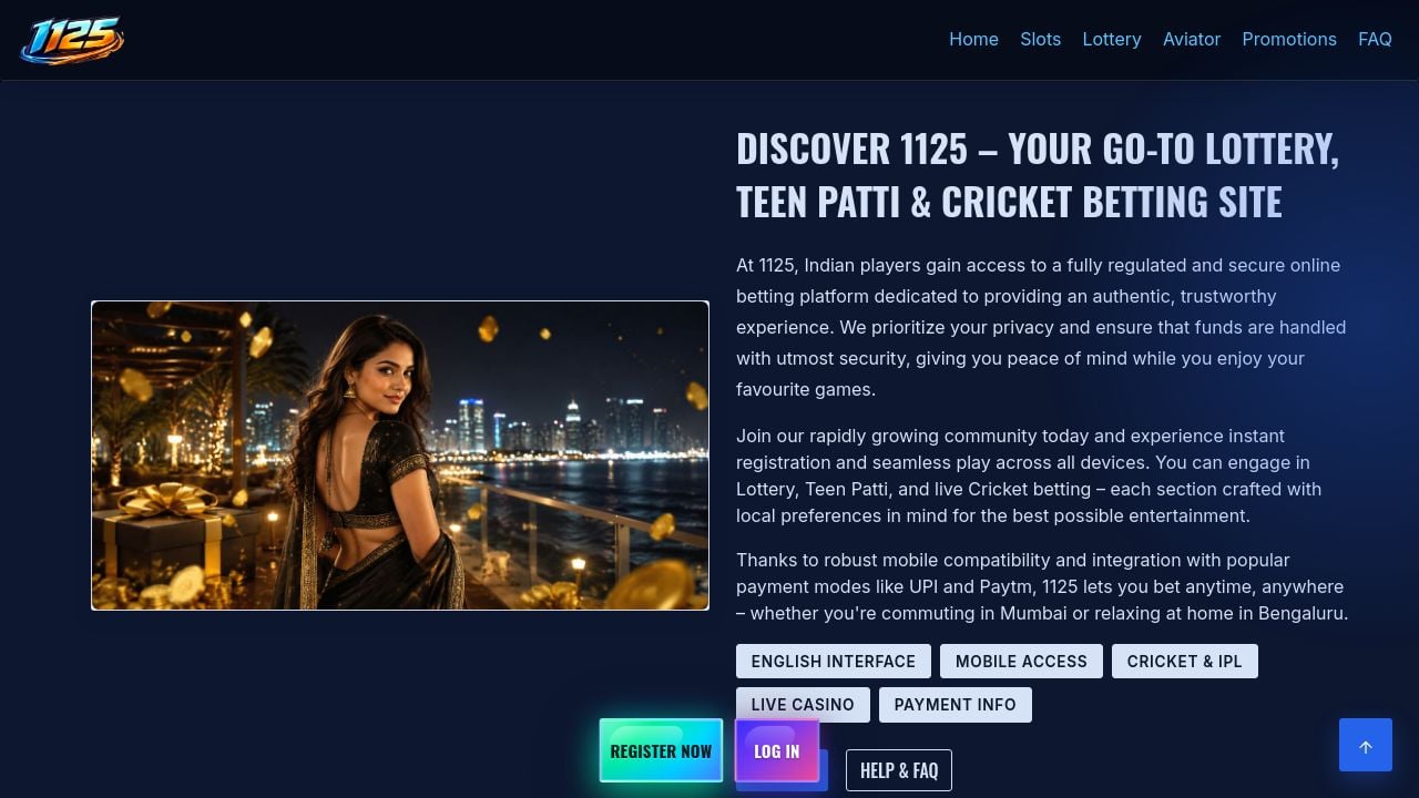 Screenshot of 1125.ws