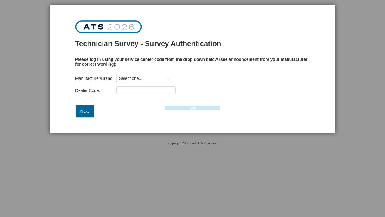 Screenshot of 2026kiatechsurvey.com