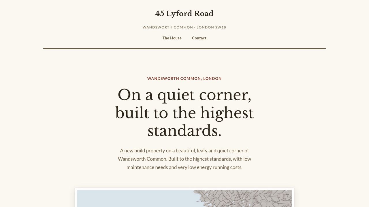 Screenshot of 45lyfordroad.com