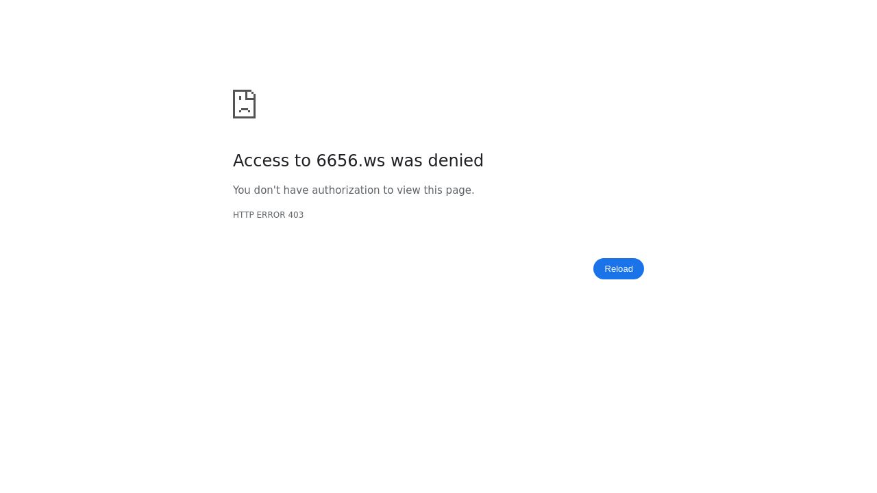 Screenshot of 6656.ws