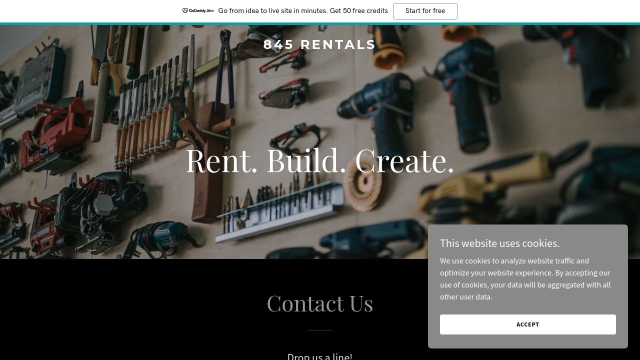 Screenshot of 845rentals.com