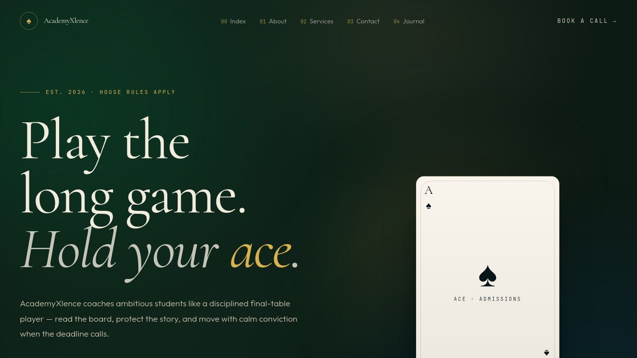 Screenshot of Academyxlence.com