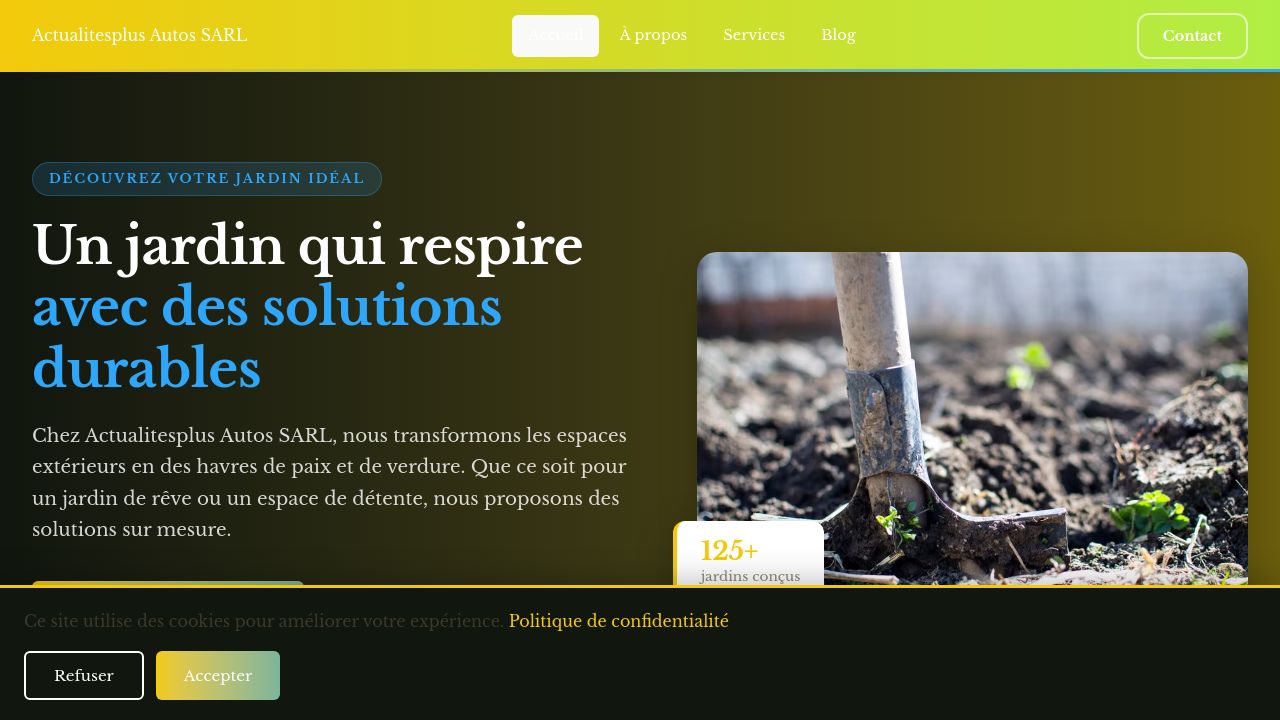 Screenshot of Actualitesplus.autos