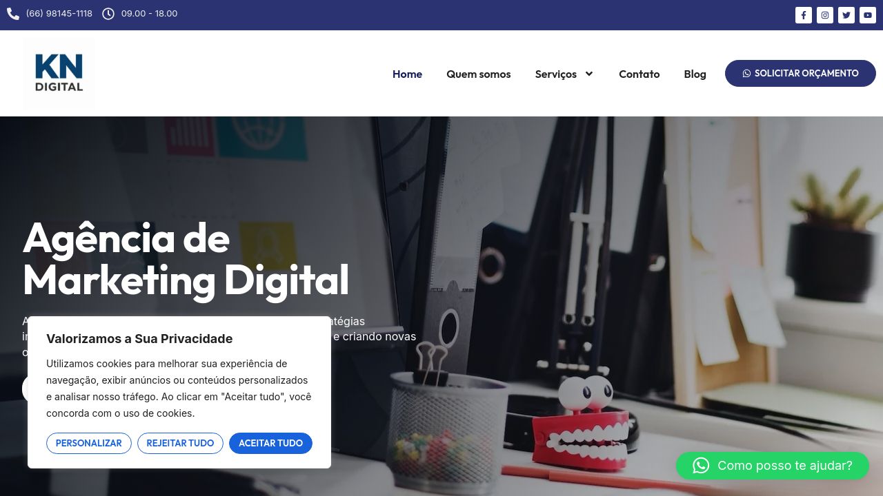 Screenshot of Adrielz.com