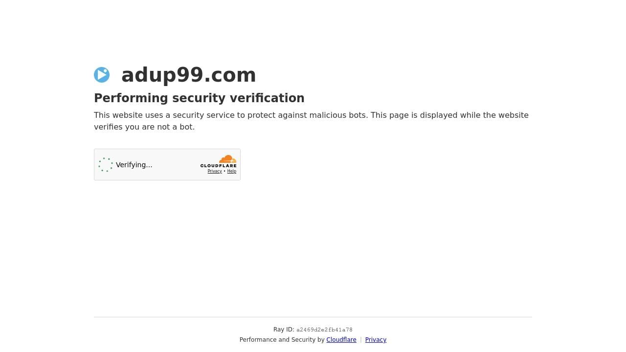 Screenshot of Adup99.com