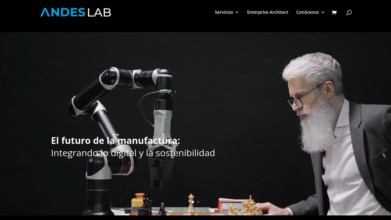 Screenshot of Andeslab.co