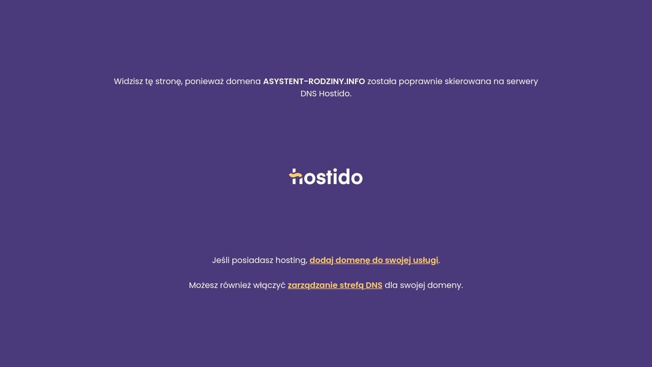 Screenshot of Asystent-rodziny.info