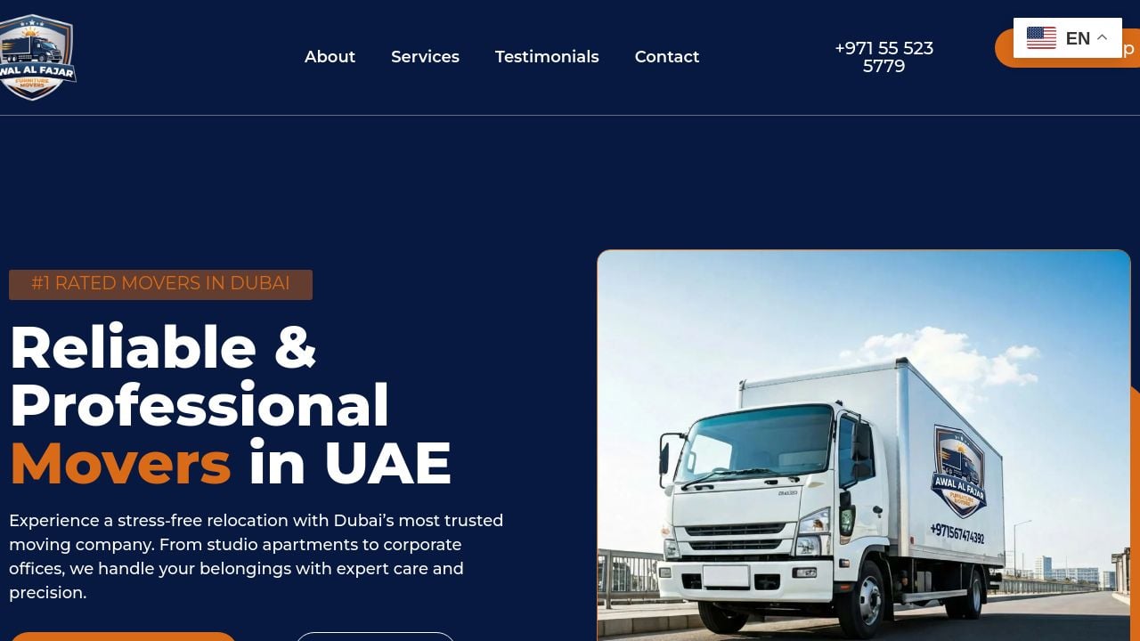 Screenshot of Awalalfajr.com