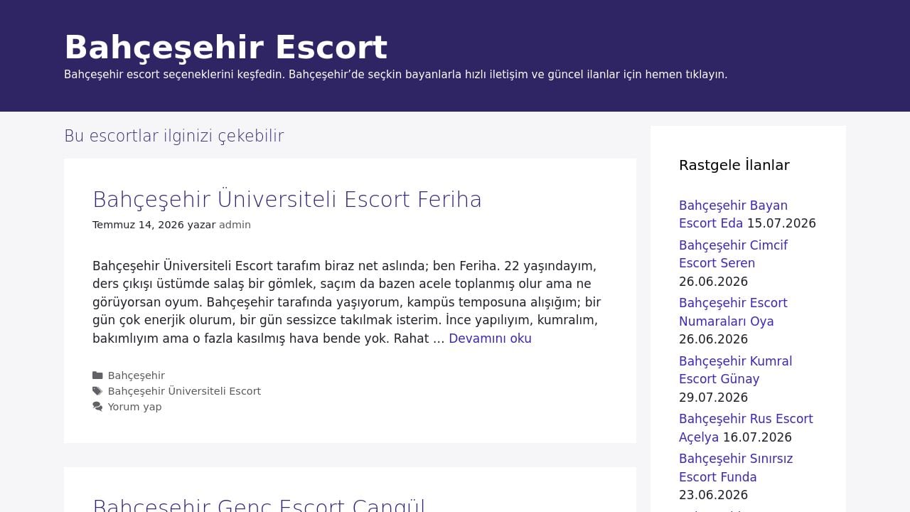 Screenshot of Bahcesehireskort14.lol