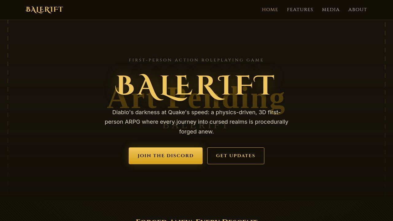 Screenshot of Balerift.com