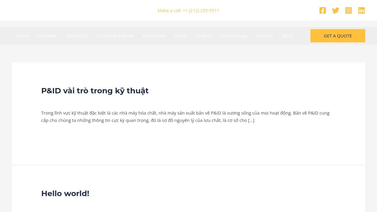 Screenshot of Baotri123.vn