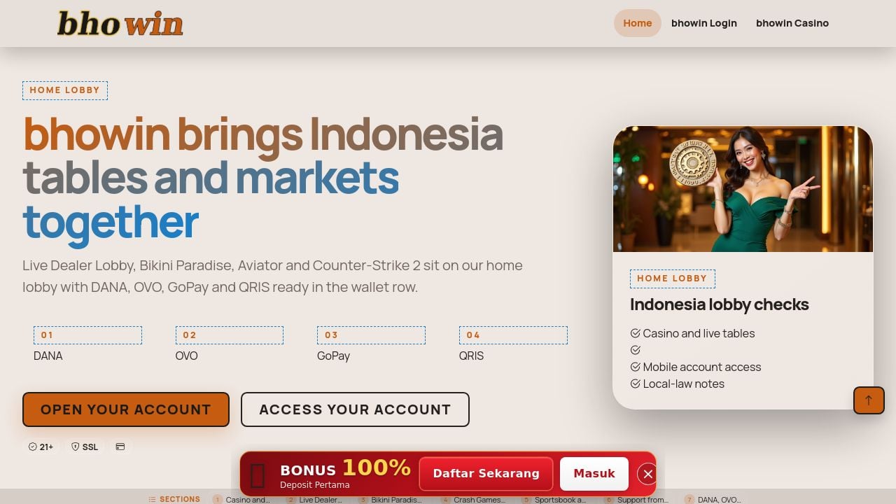 Screenshot of Bhowin.club