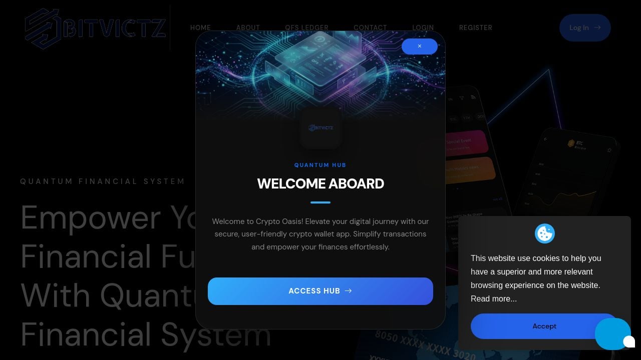 Screenshot of Bitvictz.com