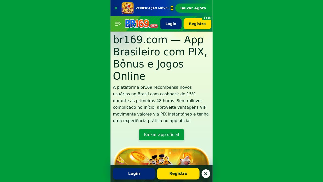 Screenshot of Br169.com.br