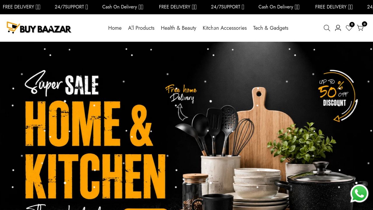 Screenshot of Buy-baazar.store