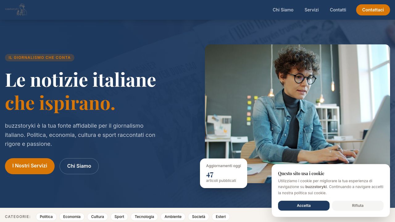 Screenshot of Buzzstoryki.com