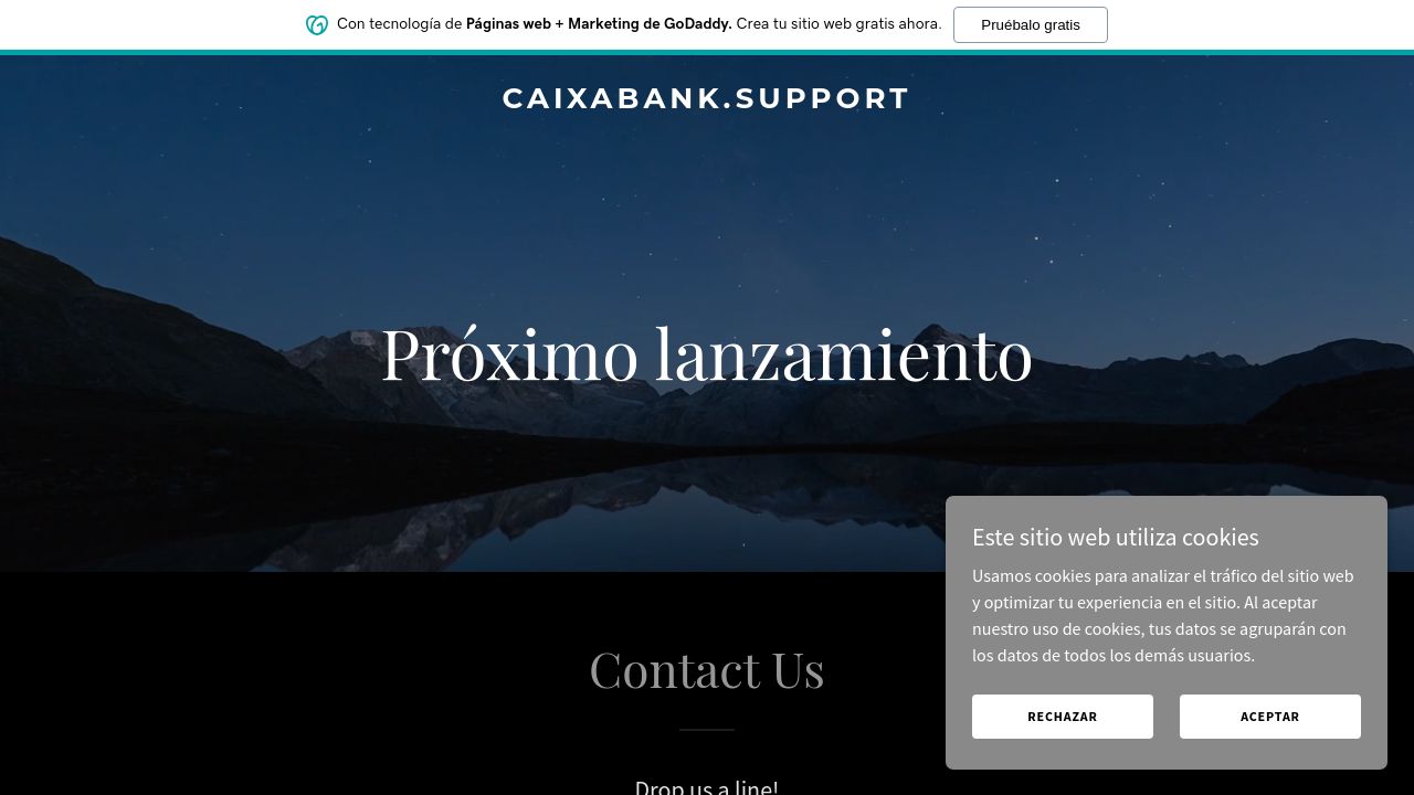 Screenshot of Caixabank.support