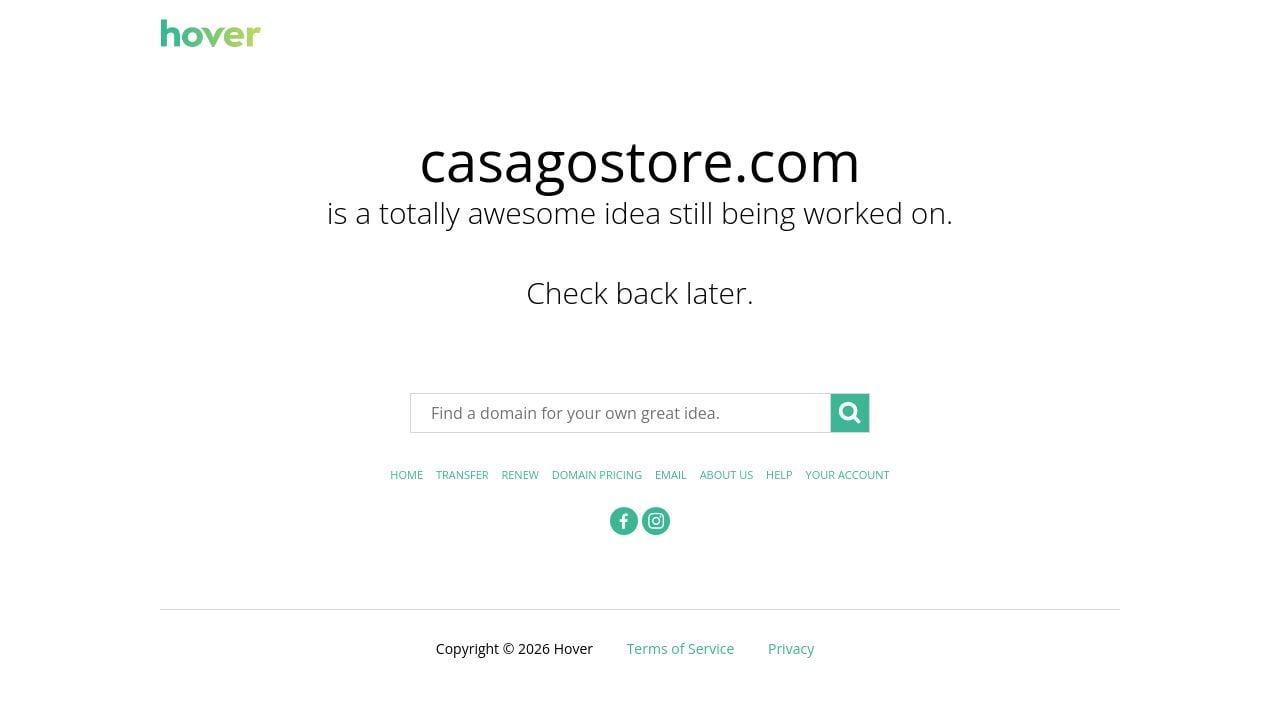 Screenshot of Casagostore.com