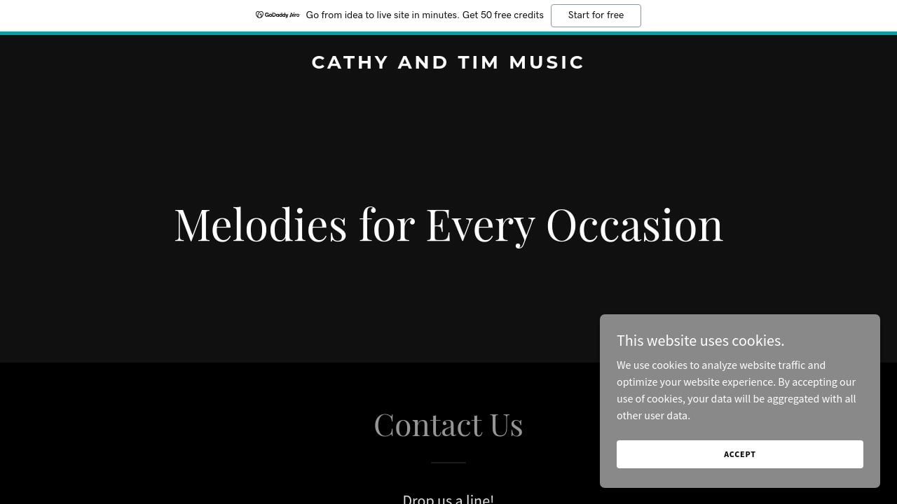 Screenshot of Cathy-n-timmusic.com