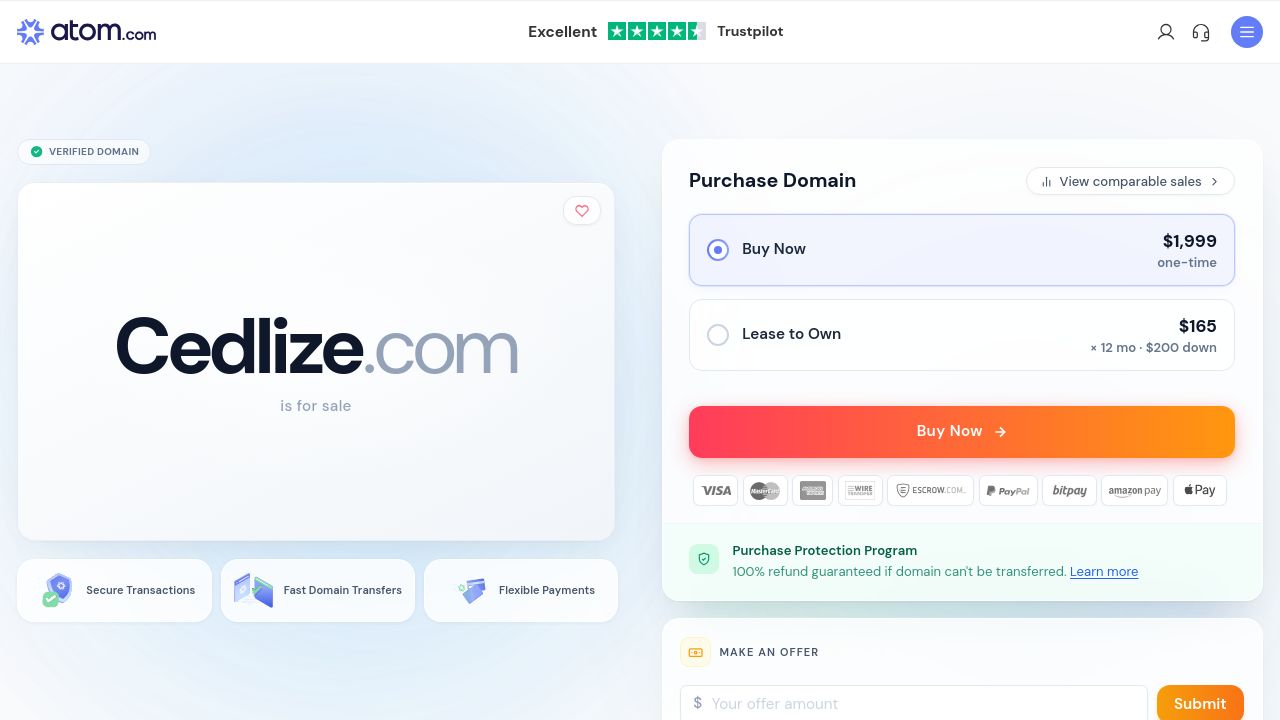 Screenshot of Cedlize.com