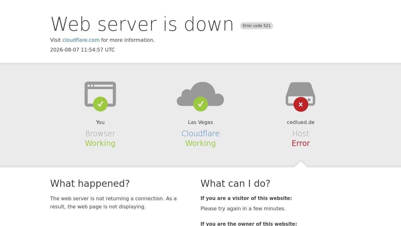 Screenshot of Cedlued.de