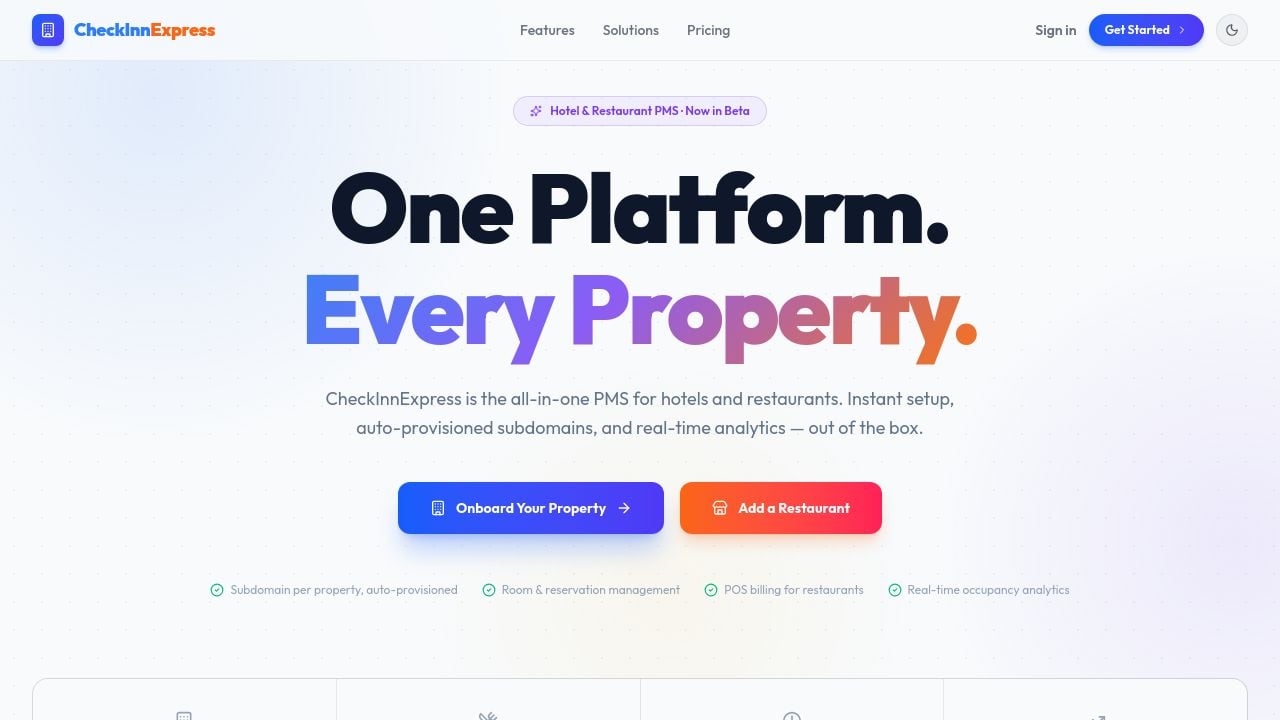 Screenshot of Checkinnexpress.online