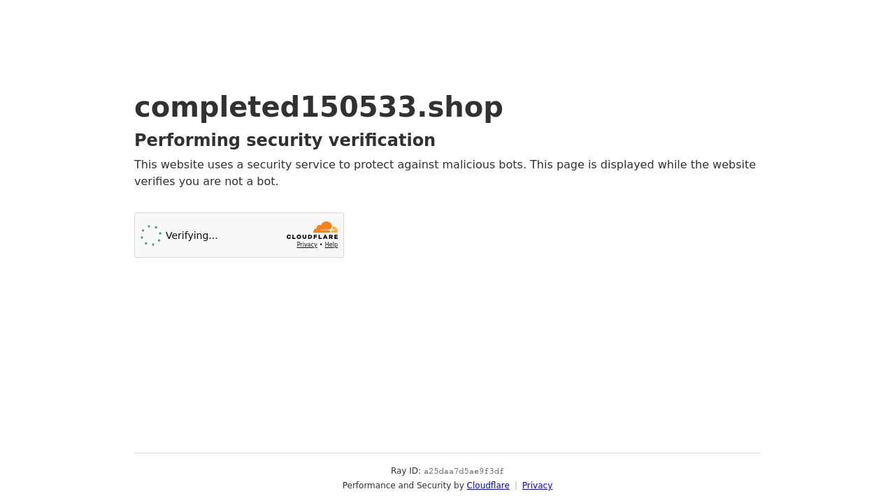 Screenshot of Completed150533.shop