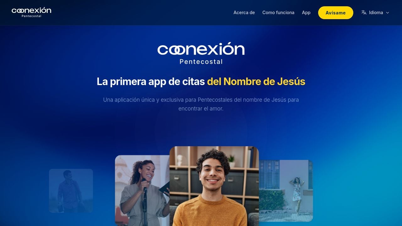 Screenshot of Conexionpentecostal.com