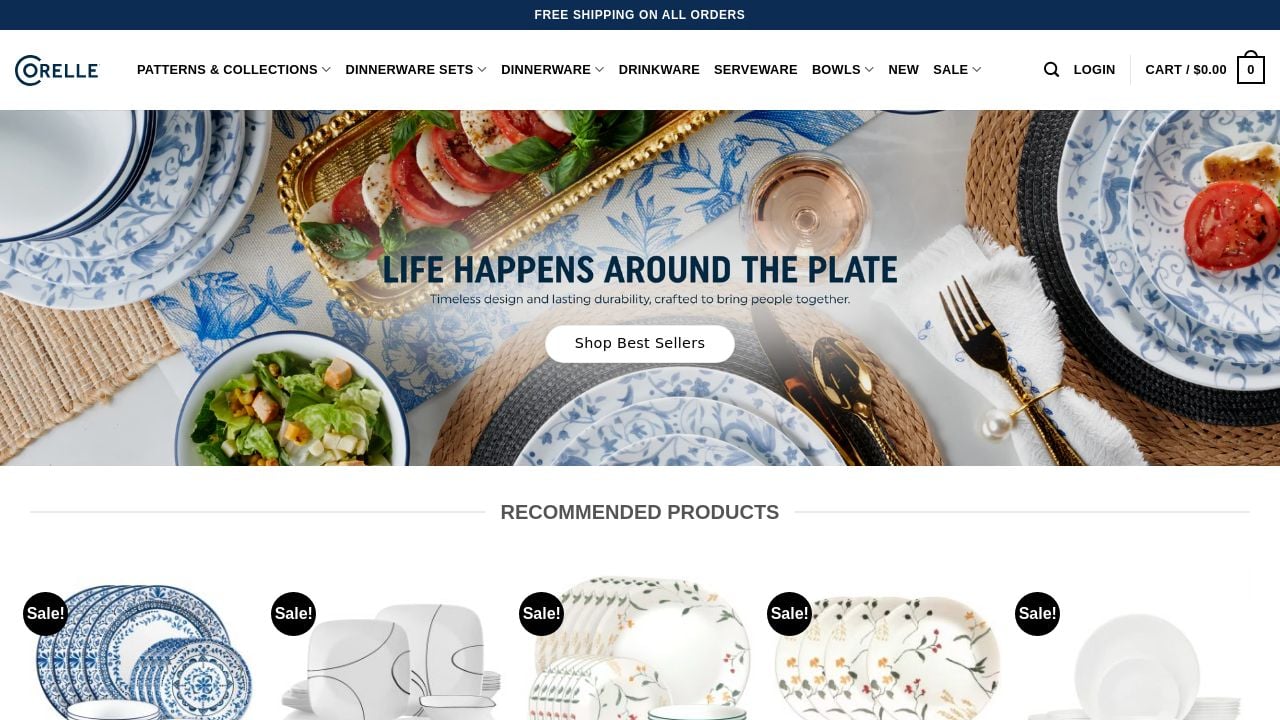Screenshot of Corele.it.com