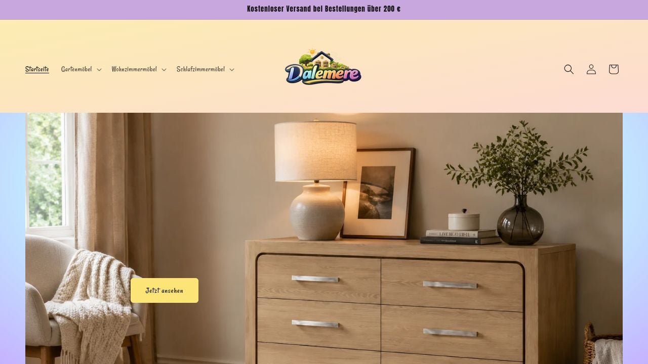 Screenshot of Dalemere.com