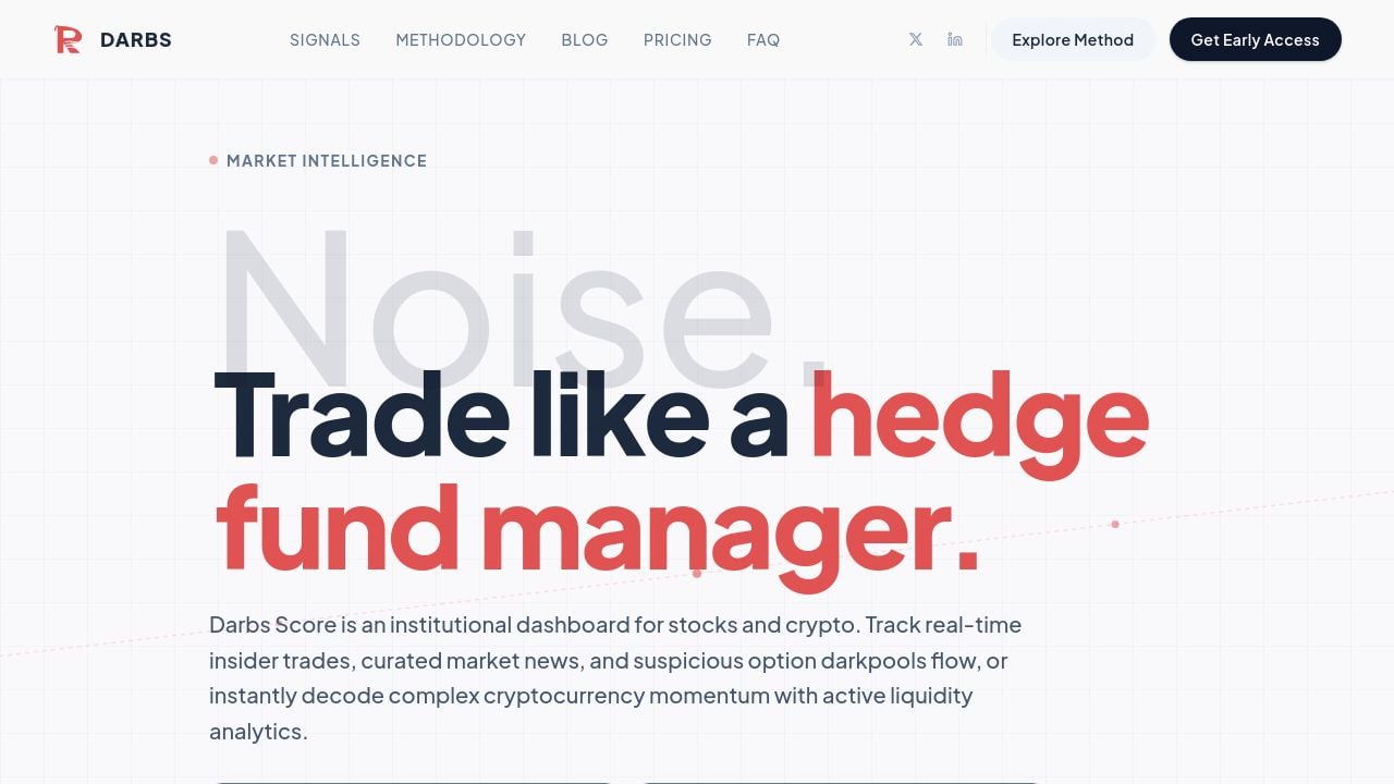 Screenshot of Darbsignal.com