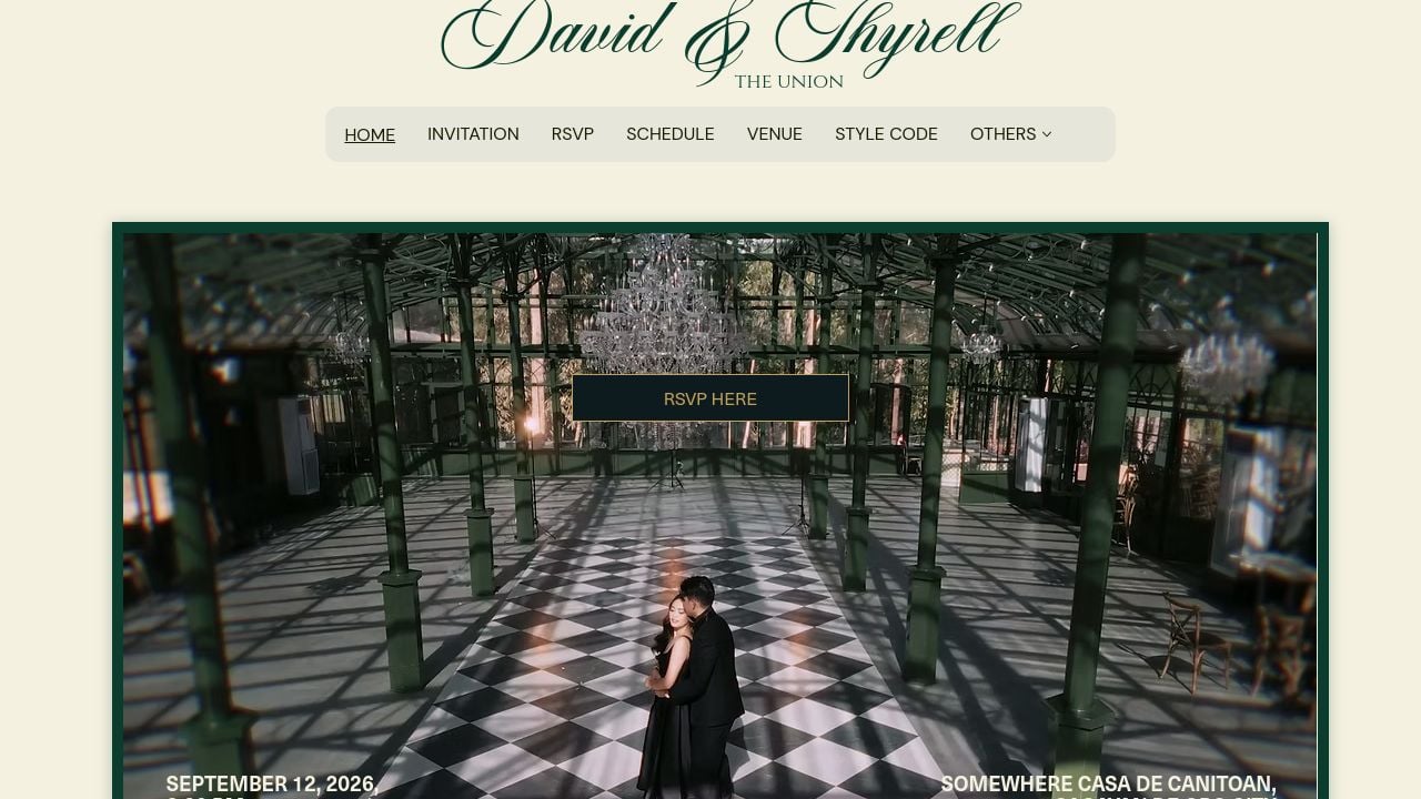 Screenshot of Davidxthyrell.com