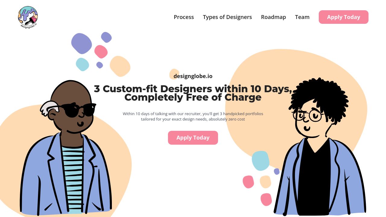 Screenshot of Designyx.org