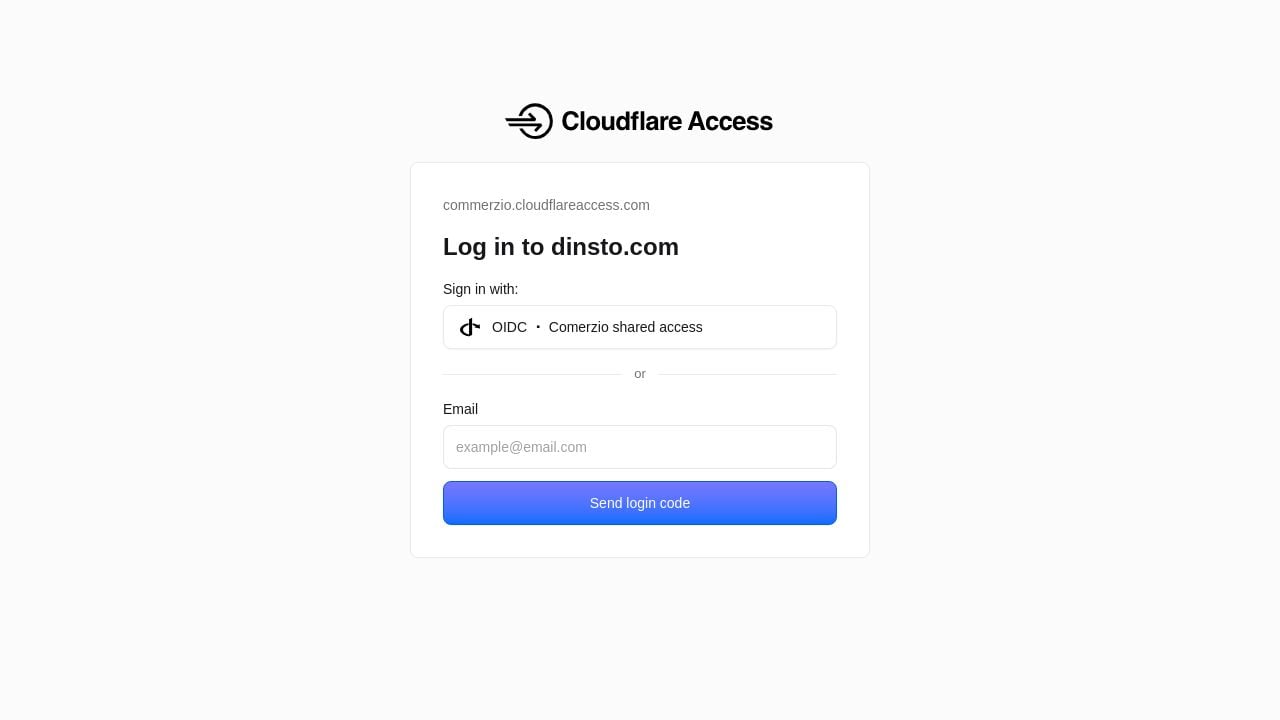 Screenshot of Dinsto.com