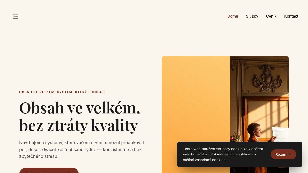 Screenshot of Distinctalign.space
