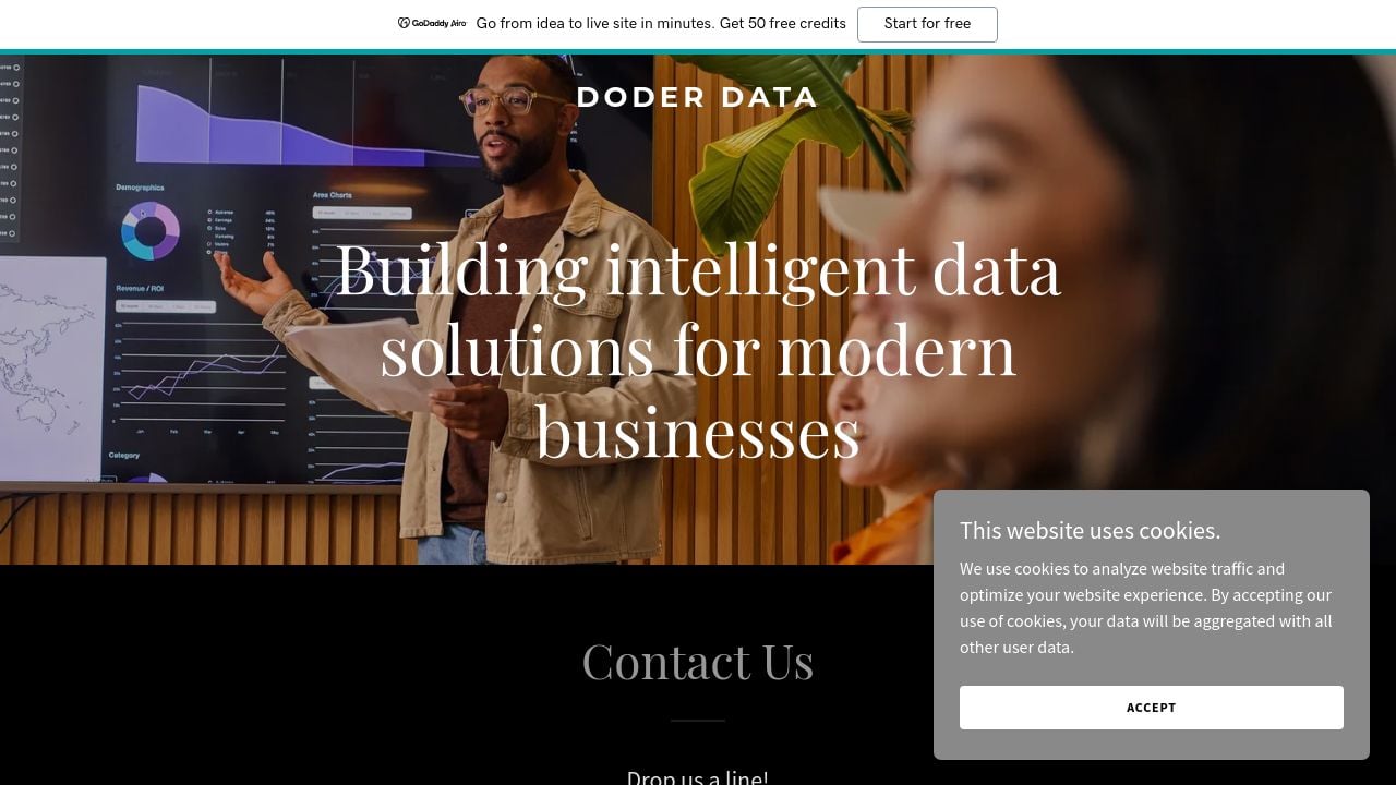 Screenshot of Doderdata.com