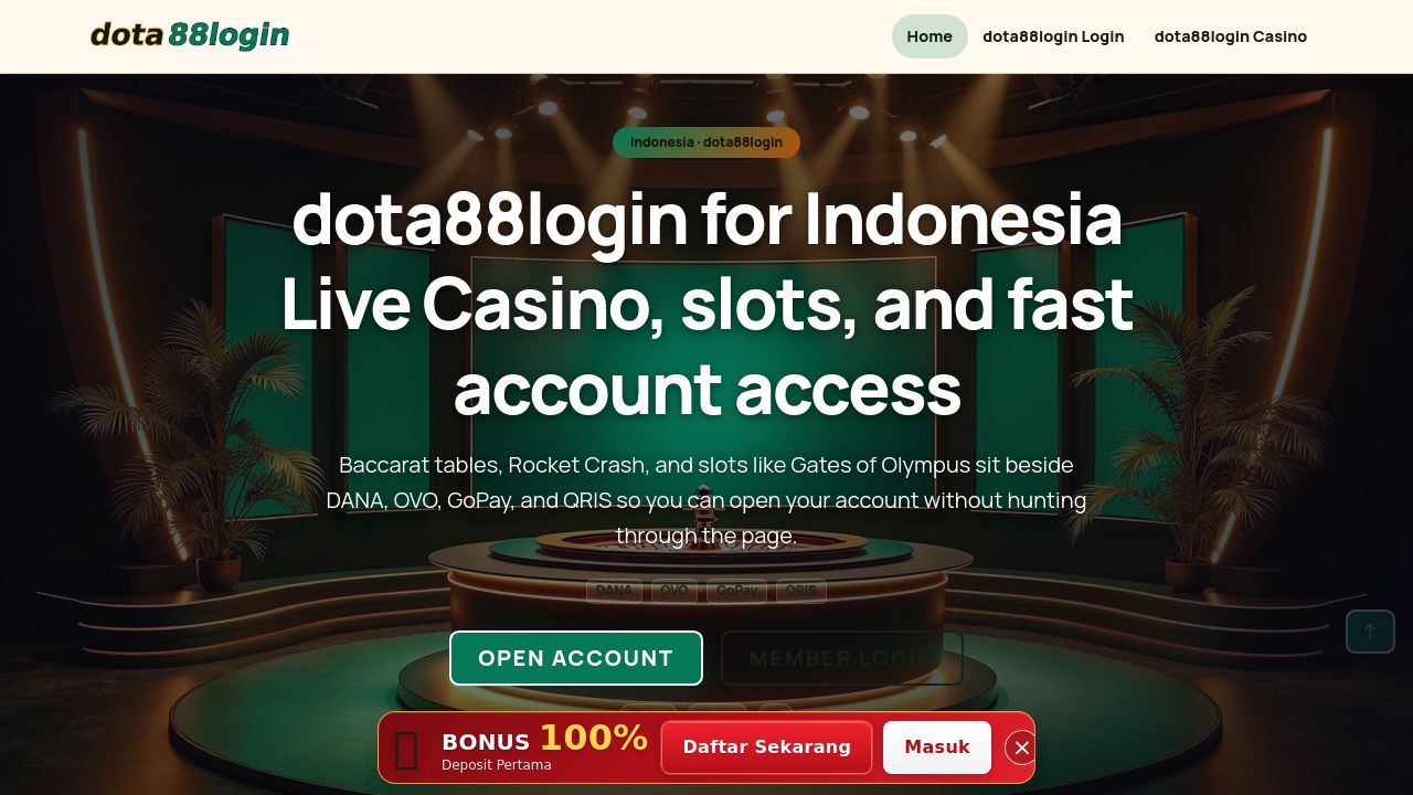 Screenshot of Dota88login.club