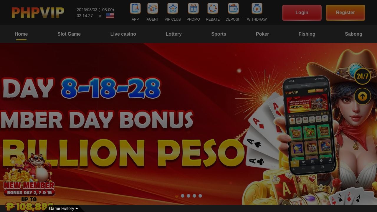 Screenshot of Dphpvip.com