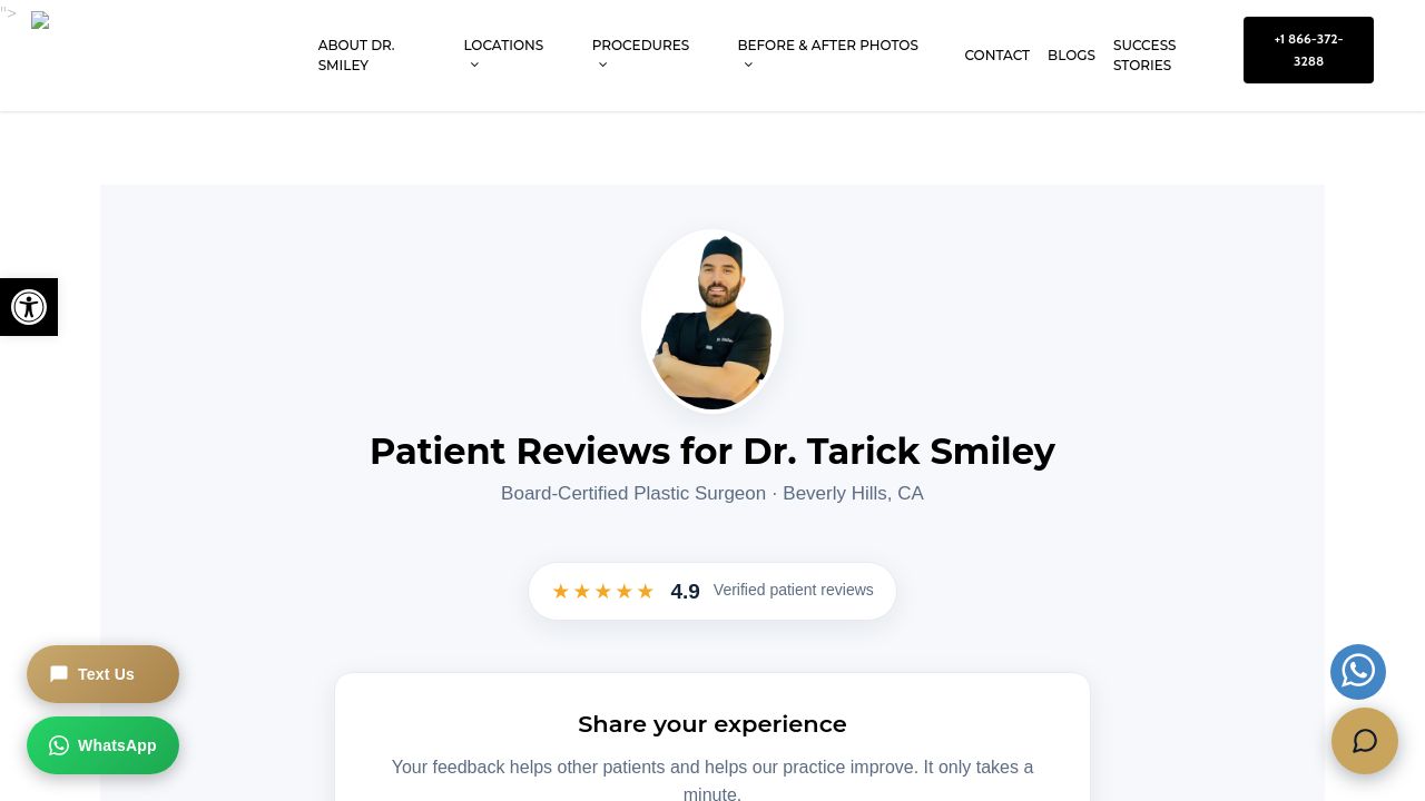 Screenshot of Drsmileyreviews.com
