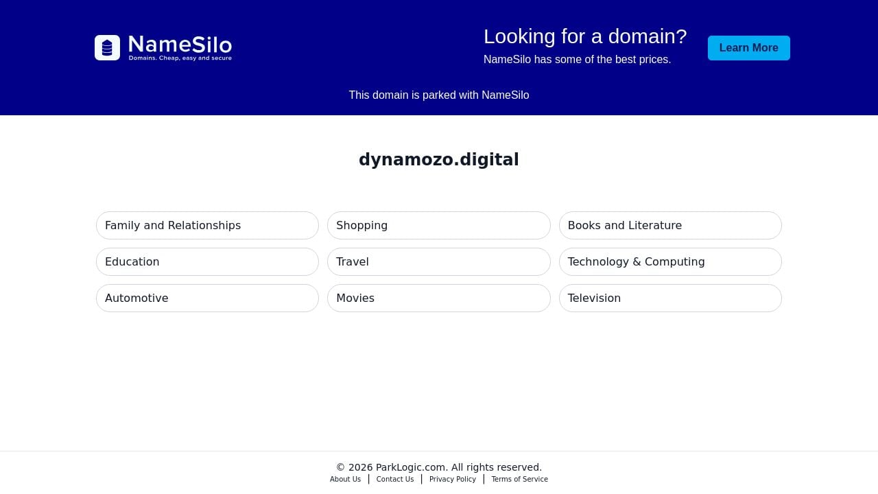 Screenshot of Dynamozo.digital