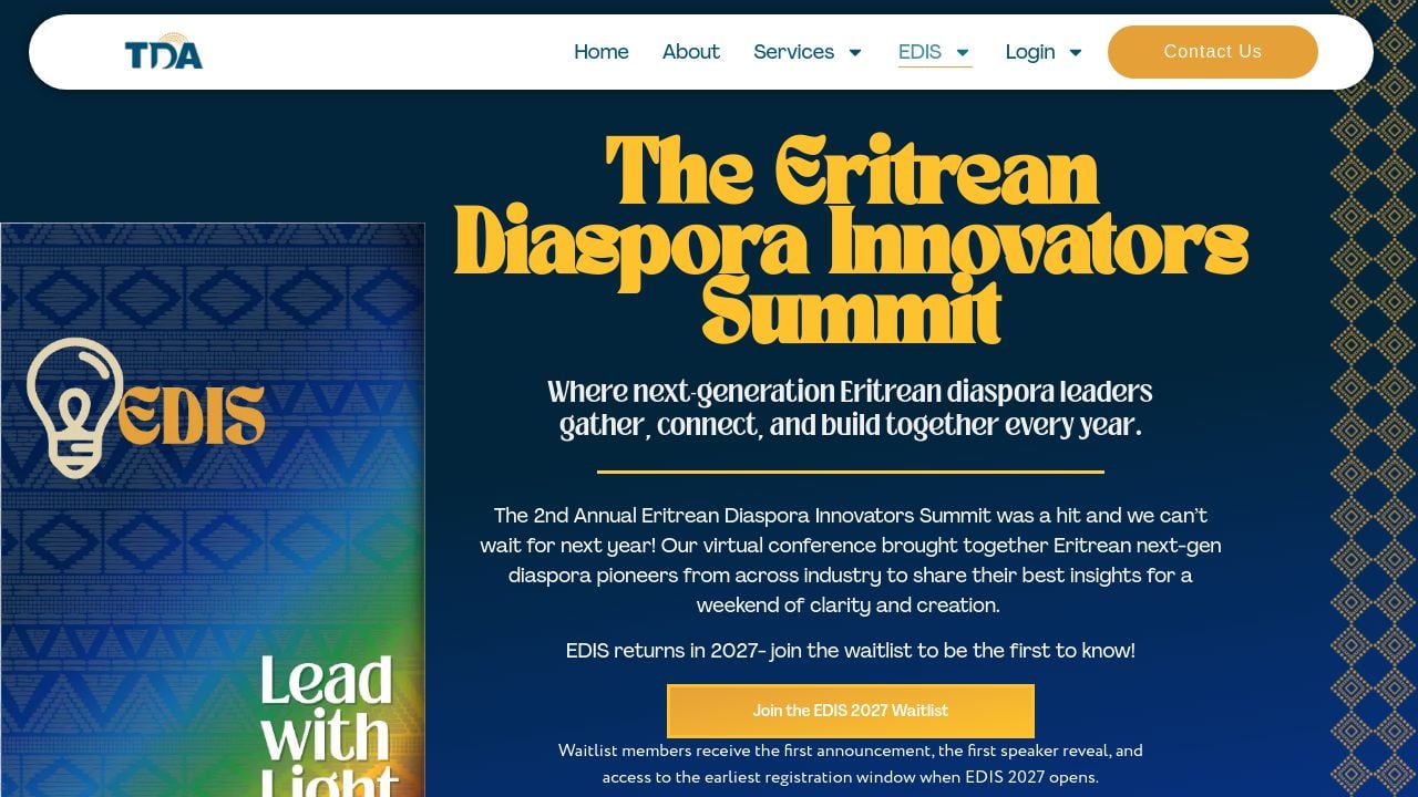 Screenshot of Ediseritrea.com